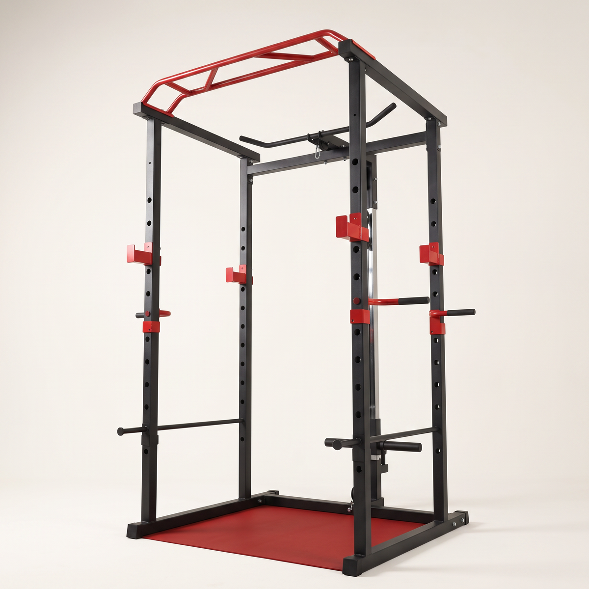 Multi-Function Power Cage Home Gym Package