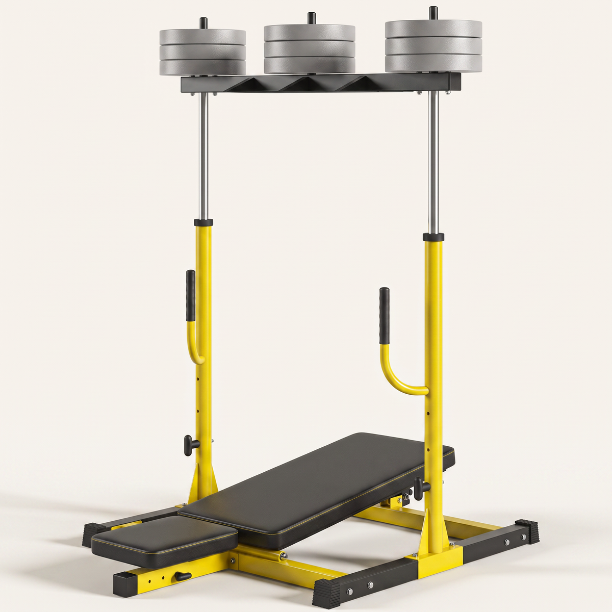 Plate-Loaded Vertical Leg Press Machine