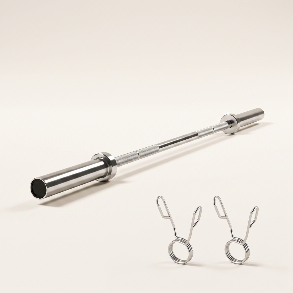 6 ft Olympic Barbell – 2-Inch Sleeves