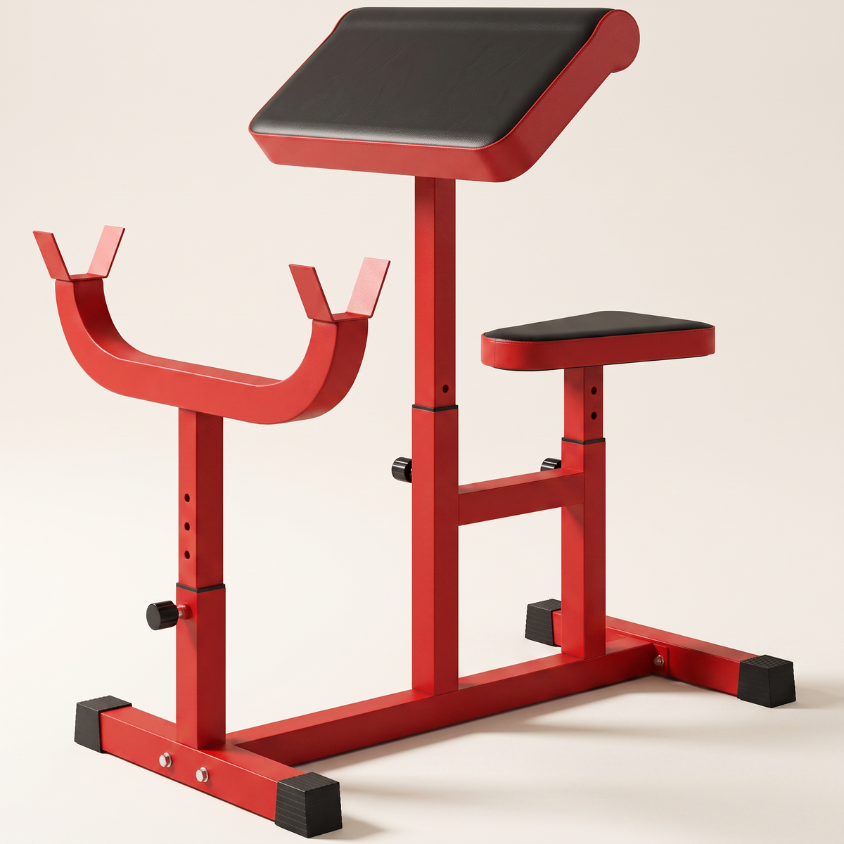 Adjustable Preacher Curl Bench for Strength Training