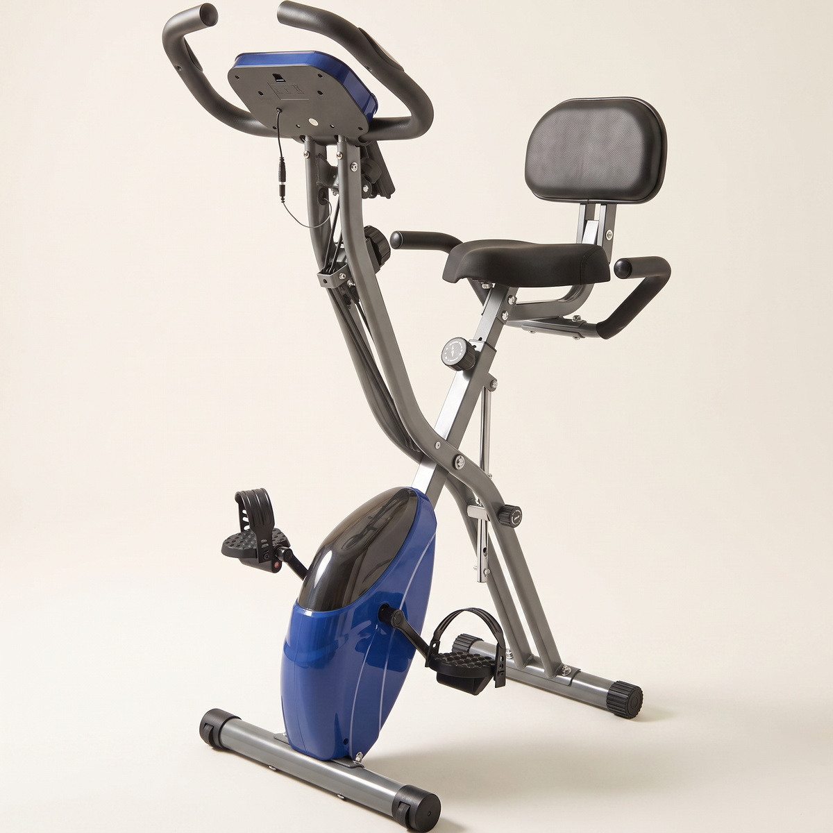 Foldable Upright & Recumbent Exercise Bike