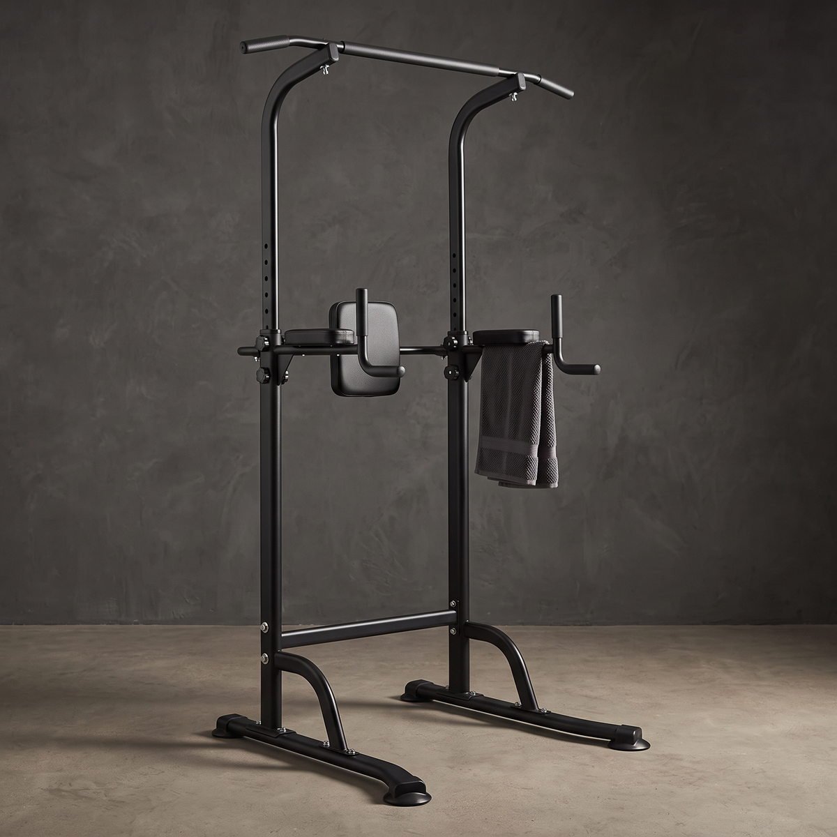 Adjustable Pull-Up & Dip Station Power Tower