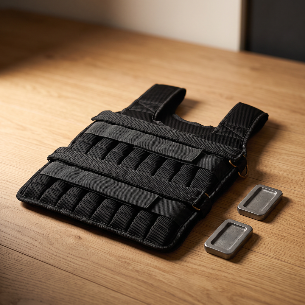 Adjustable Weighted Vest for Strength & Cardio Training