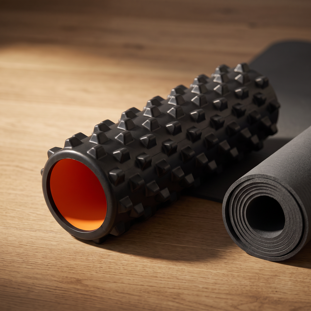 Textured Foam Roller for Muscle Recovery