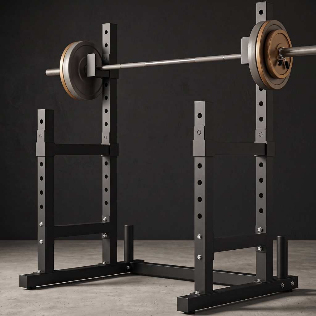 Adjustable Squat Rack & Bench Press Stand