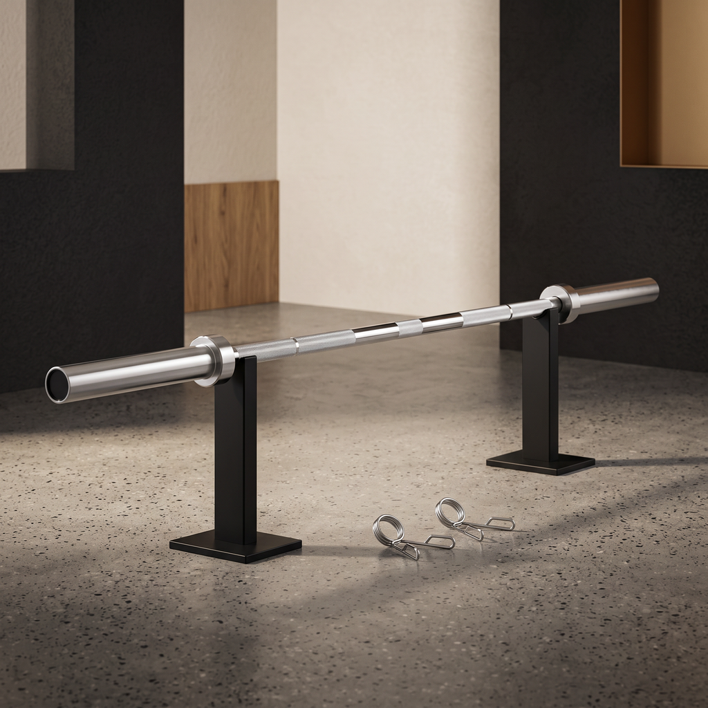6 ft Olympic Barbell – 2-Inch Sleeves