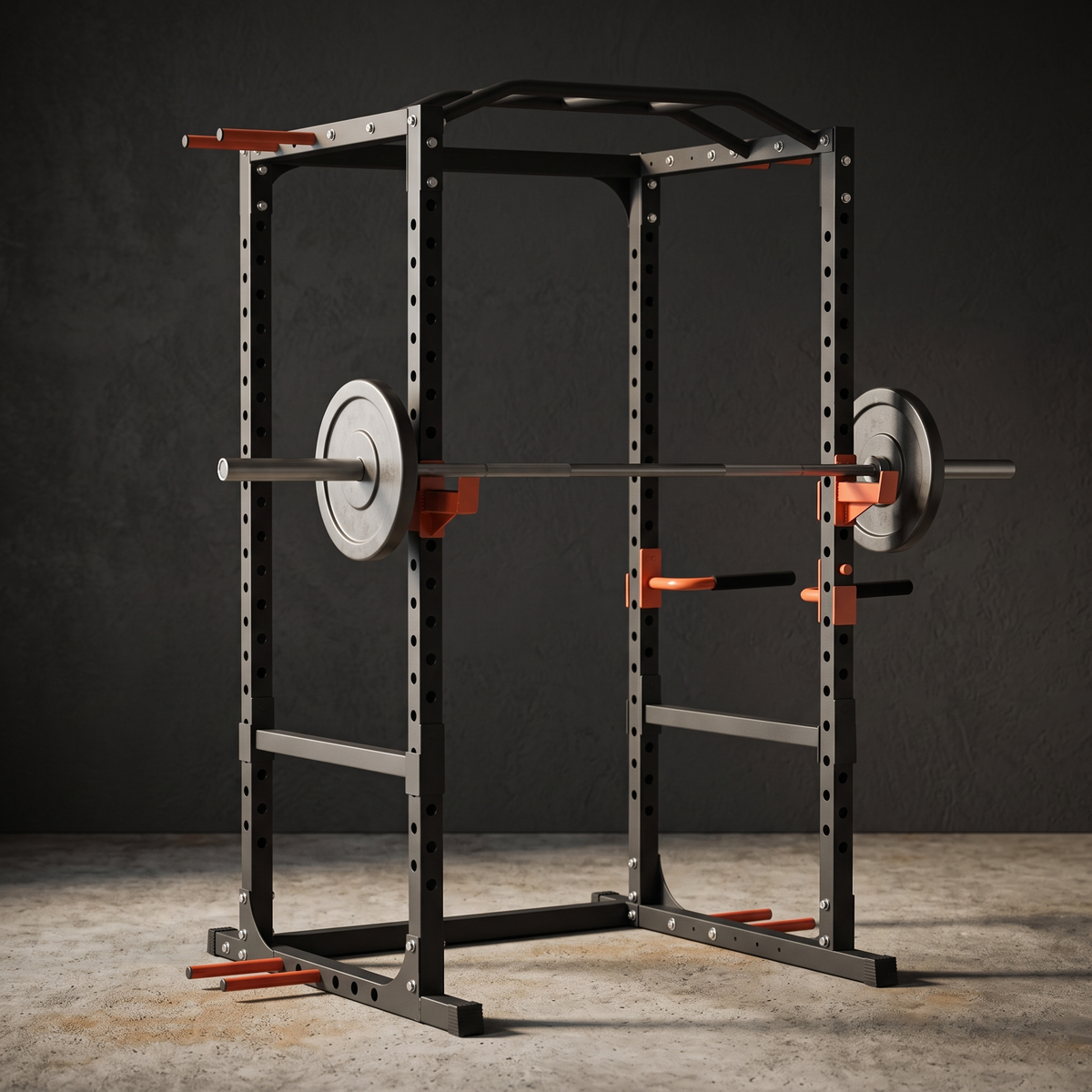 Power Cage & Squat Rack with Pull-up bar
