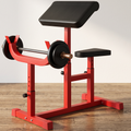 Adjustable Preacher Curl Bench for Strength Training