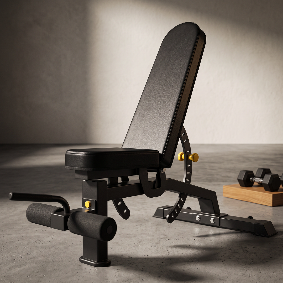 Adjustable Foldable Weight Bench for Strength Training