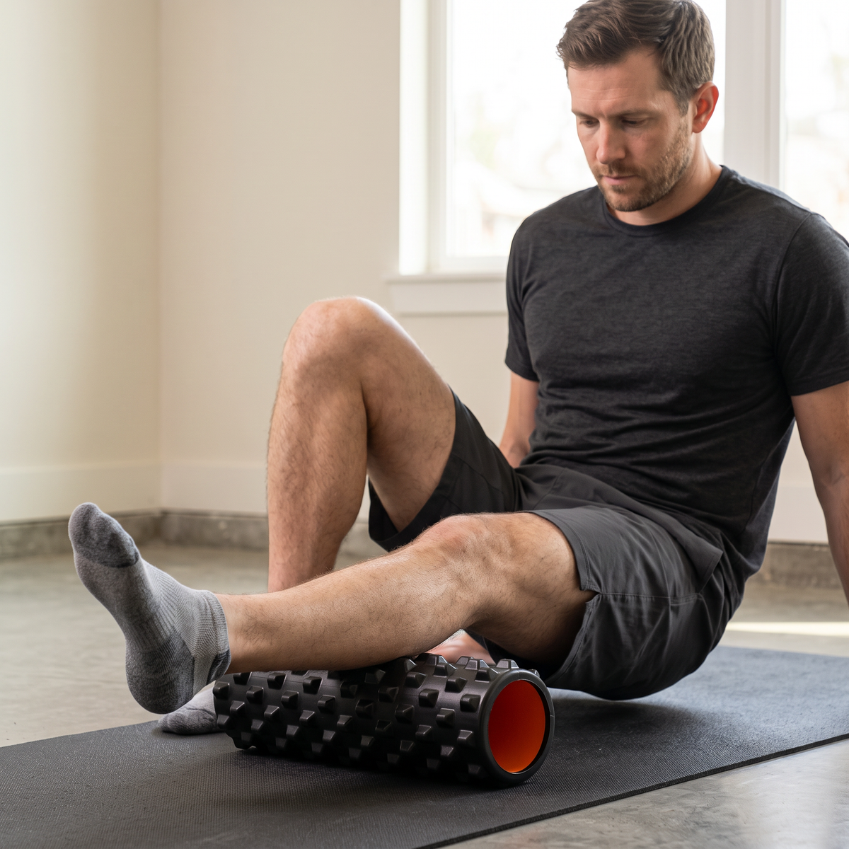 Textured Foam Roller for Muscle Recovery