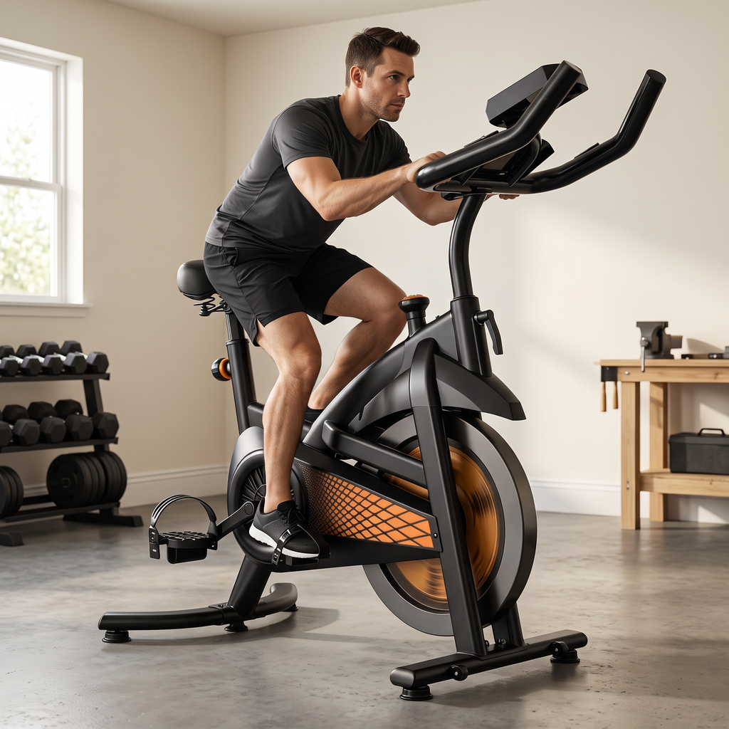 Magnetic Resistance Exercise Bike for Home Gym