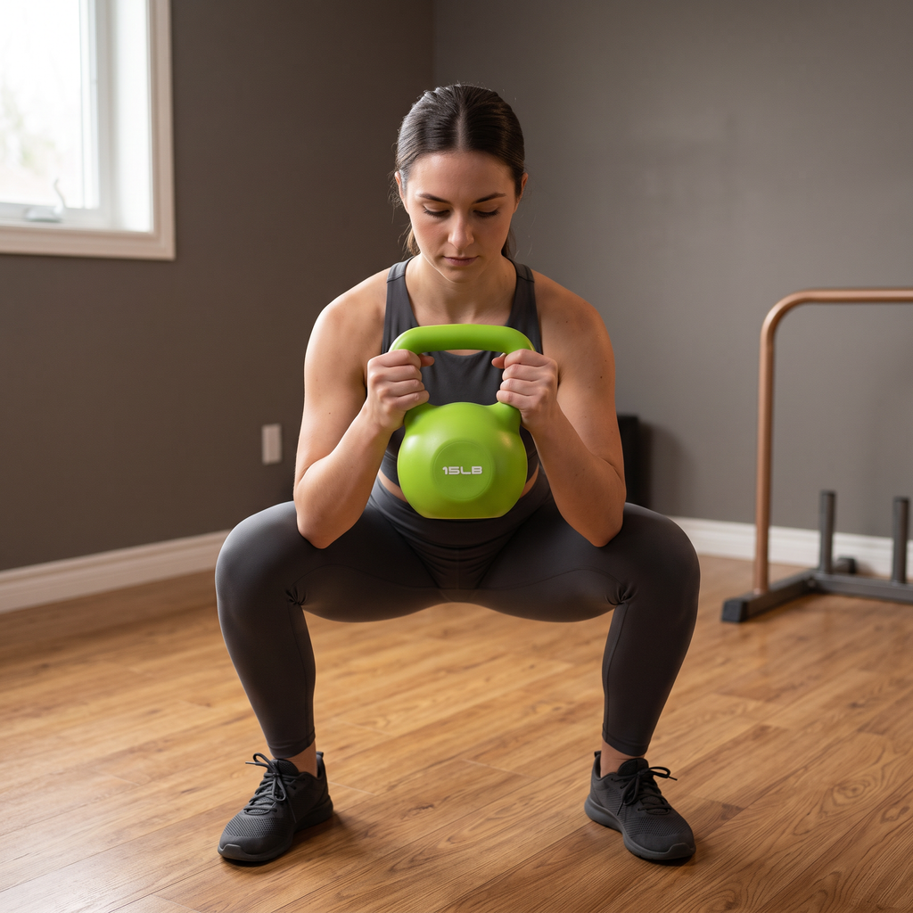 15 lb Kettlebell for Strength Training