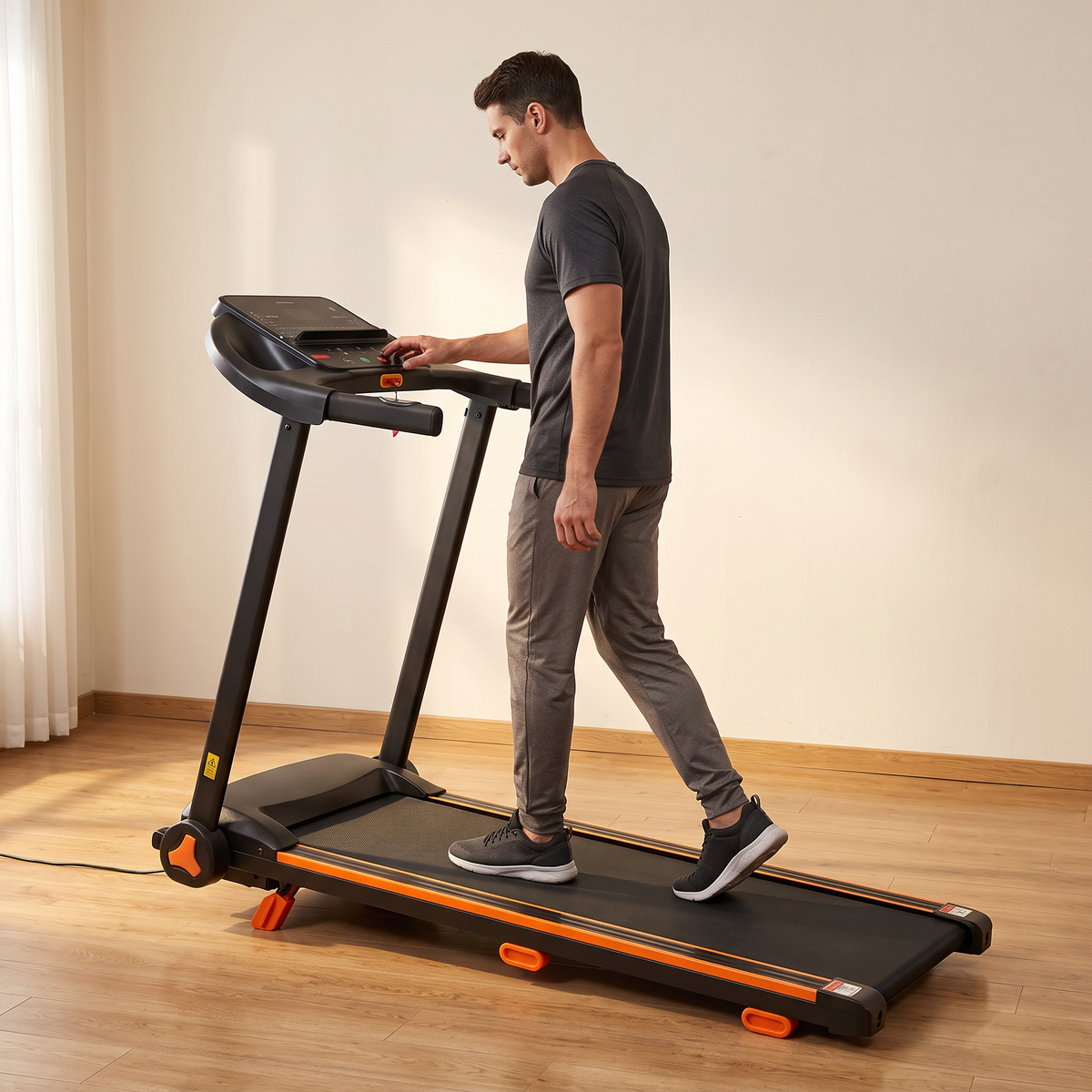 2.5 HP Quiet Folding Treadmill for Home