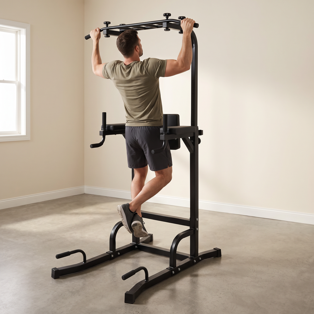 Multi-Function Pull-Up & Dip Power Tower