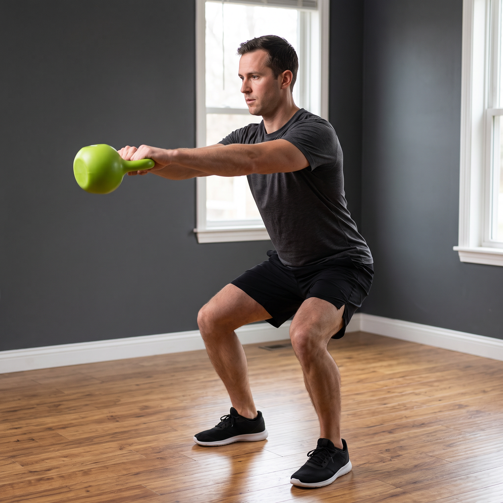 15 lb Kettlebell for Strength Training
