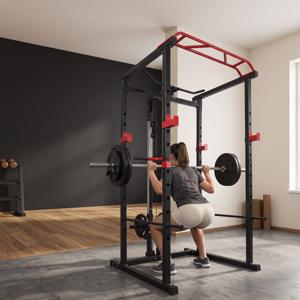 Multi-Function Power Cage Home Gym Package