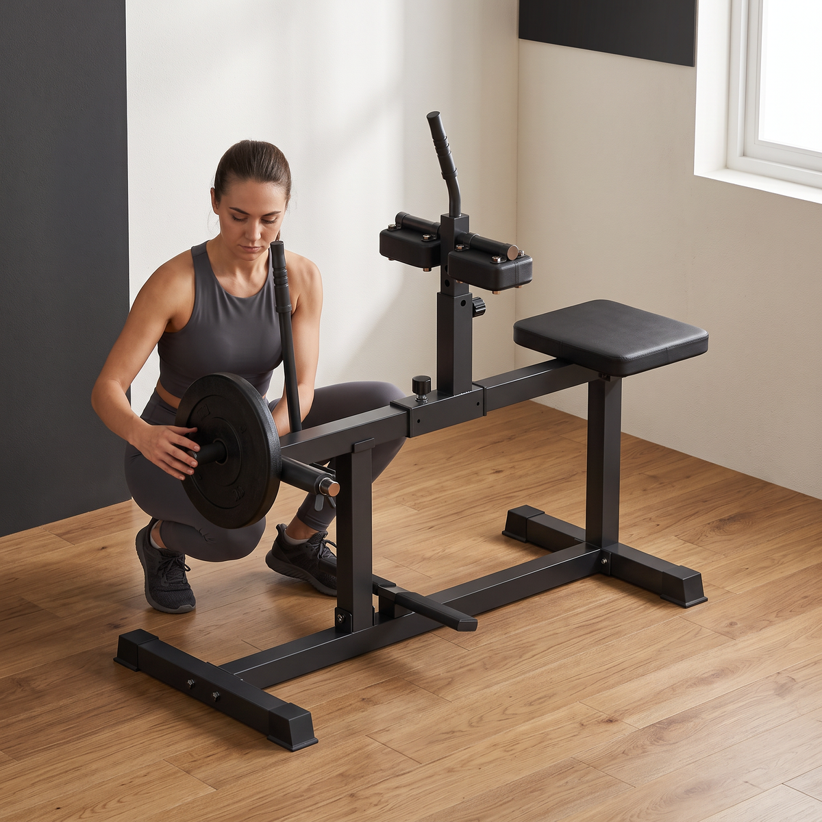 Adjustable Seated Calf Raise Machine