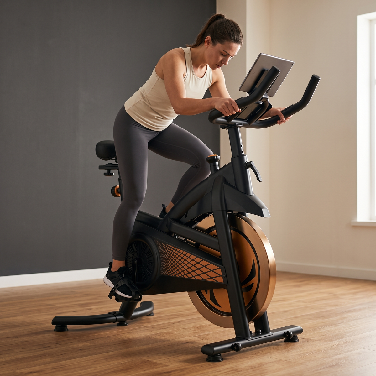 Magnetic Resistance Exercise Bike for Home Gym