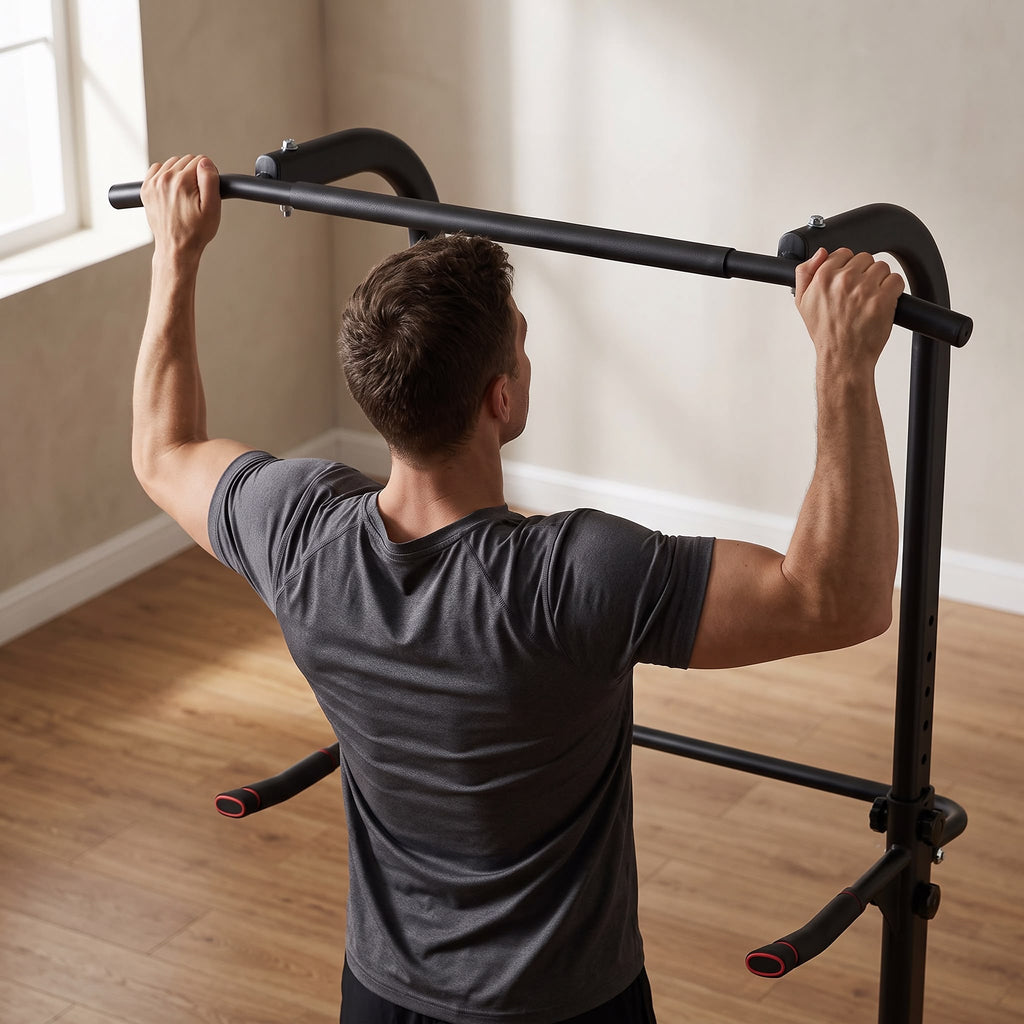 Pull-Up & Dip Power Tower for Home Gym