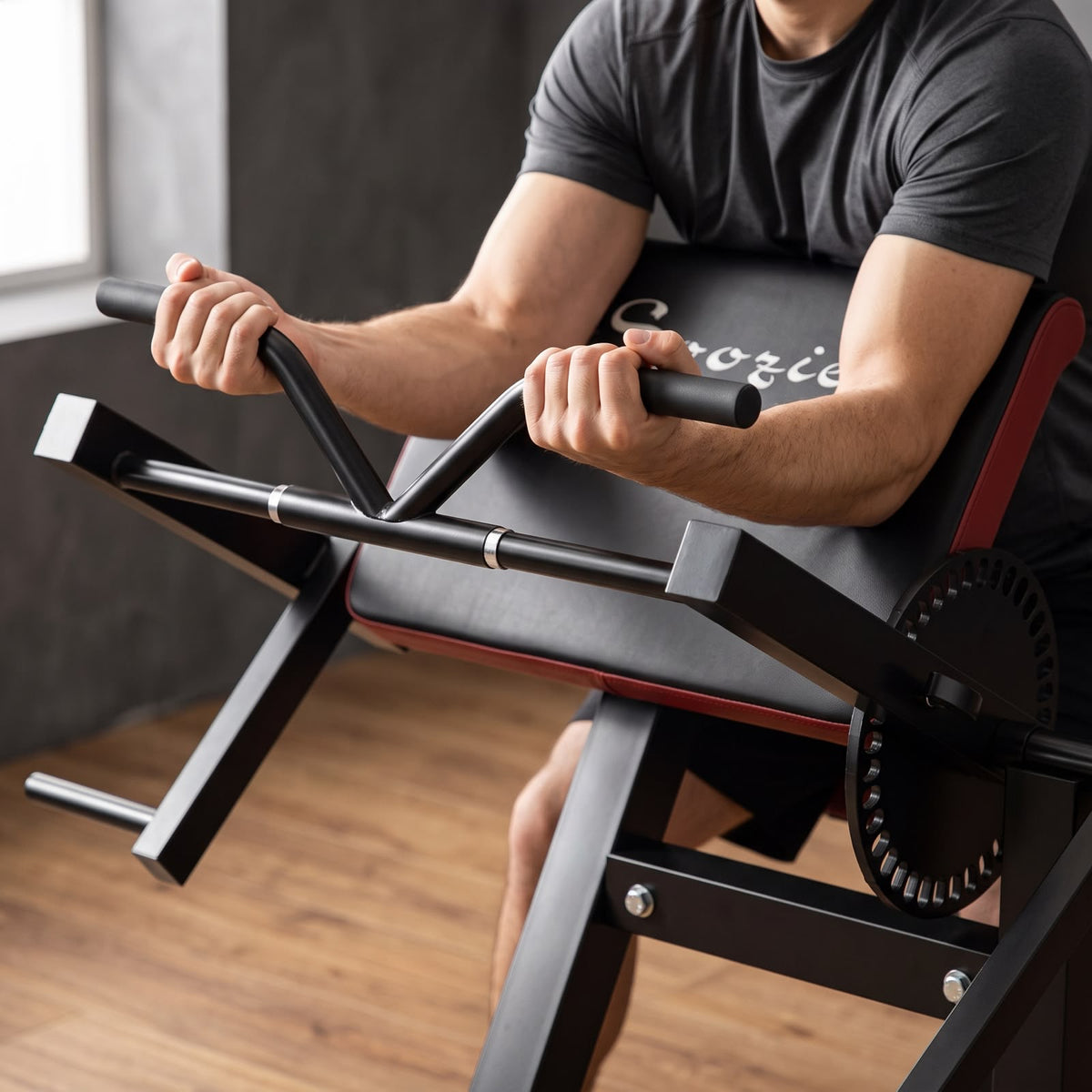 2-in-1 Preacher Curl Bench Tricep & Bicep Curl Machine